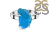 Neon Apatite Rough Ring-R-Size-7 NAR-2-222