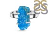 Neon Apatite Rough Ring-R-Size-6 NAR-2-224