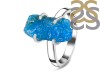 Neon Apatite Rough Ring-R-Size-6 NAR-2-224
