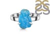 Neon Apatite Rough Ring-R-Size-8 NAR-2-233