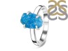 Neon Apatite Rough Ring-R-Size-8 NAR-2-234