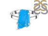 Neon Apatite Rough Ring-R-Size-8 NAR-2-235