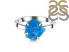 Neon Apatite Rough Ring-R-Size-10 NAR-2-240