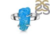 Neon Apatite Rough Ring-R-Size-8 NAR-2-242