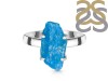 Neon Apatite Rough Ring-R-Size-8 NAR-2-247
