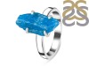 Neon Apatite Rough Ring-R-Size-8 NAR-2-247