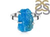 Neon Apatite Rough Ring-R-Size-6 NAR-2-248