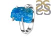 Neon Apatite Rough Ring-R-Size-6 NAR-2-248
