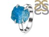 Neon Apatite Rough Ring-R-Size-7 NAR-2-250
