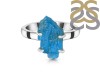 Neon Apatite Rough Ring-R-Size-7 NAR-2-257