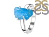 Neon Apatite Rough Ring-R-Size-10 NAR-2-258