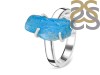 Neon Apatite Rough Ring-R-Size-8 NAR-2-259