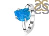 Neon Apatite Rough Ring-R-Size-6 NAR-2-267
