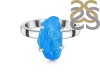 Neon Apatite Rough Ring-R-Size-8 NAR-2-268