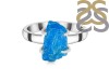 Neon Apatite Rough Ring-R-Size-8 NAR-2-271