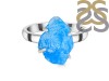 Neon Apatite Rough Ring-R-Size-7 NAR-2-272
