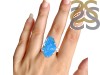 Neon Apatite Rough Ring-R-Size-10 NAR-2-276