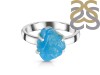 Neon Apatite Rough Ring-R-Size-10 NAR-2-280