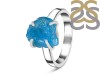 Neon Apatite Rough Ring-R-Size-8 NAR-2-284