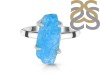 Neon Apatite Rough Ring-R-Size-9 NAR-2-287