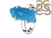 Neon Apatite Rough Ring-R-Size-6 NAR-2-290