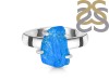 Neon Apatite Rough Ring-R-Size-6 NAR-2-291