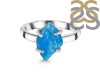Neon Apatite Rough Ring-R-Size-10 NAR-2-293