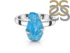 Neon Apatite Rough Ring-R-Size-8 NAR-2-296
