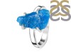 Neon Apatite Rough Ring-R-Size-8 NAR-2-300