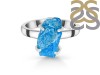 Neon Apatite Rough Ring-R-Size-9 NAR-2-305