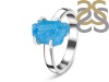 Neon Apatite Rough Ring-R-Size-8 NAR-2-306