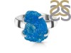 Neon Apatite Rough Ring-R-Size-6 NAR-2-308