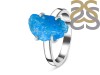 Neon Apatite Rough Ring-R-Size-9 NAR-2-311