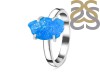 Neon Apatite Rough Ring-R-Size-10 NAR-2-312