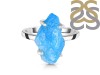 Neon Apatite Rough Ring-R-Size-7 NAR-2-313