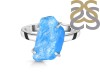 Neon Apatite Rough Ring-R-Size-9 NAR-2-314