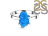 Neon Apatite Rough Ring-R-Size-8 NAR-2-316