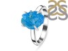 Neon Apatite Rough Ring-R-Size-10 NAR-2-319