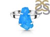 Neon Apatite Rough Ring-R-Size-8 NAR-2-329