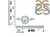 Opal & White Topaz Ring OPL-RDR-3263.