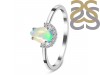 Opal & White Topaz Ring OPL-RR-170.
