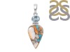 Oyster Turquoise Pendant-2SP TRO-1-40
