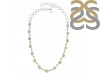Prehnite/Peridot Necklace-NJ PRN-12-14