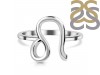 Leo Zodiac Plain Silver Jewelry Set PS-RDR-3093/RDE-1501/RDB-186/RDC-24.