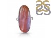 Red Botswana Agate Adjustable Ring-ADJ-R RBA-2-35