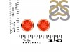 Red Onyx Stud Earring ROX-RDE-1254.