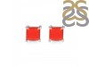 Red Onyx Stud Earring ROX-RDE-1373.