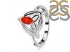 Red Onyx Triquetra Ring ROX-RDR-2166.