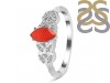 Red Onyx & White Topaz Ring ROX-RDR-355.