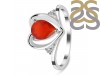 Red Onyx & White Topaz Ring ROX-RDR-379.
